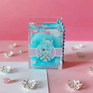 Sigewinne's Revitalizing Milkshake keychain | Milk carton keychain
