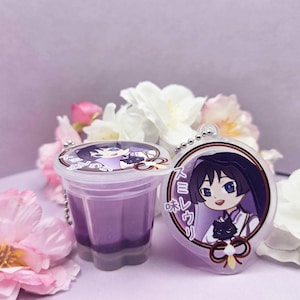 Lavender Melon Jelly | Kabukimono/Scaramouche keychain