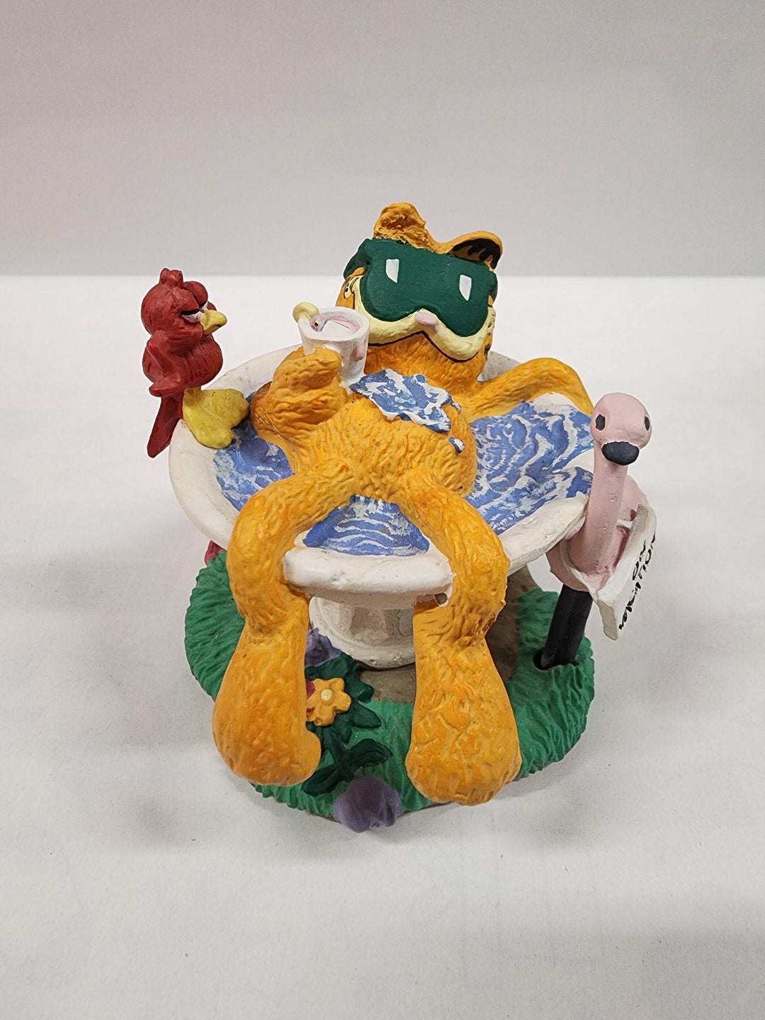 Danbury Mint Garfield on Vacation Etsy