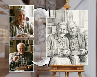 愛する人を写真に追加 - 亡くなった父と母の記念写真 - 愛する人を失った人への贈り物 - 愛する人を思い出す