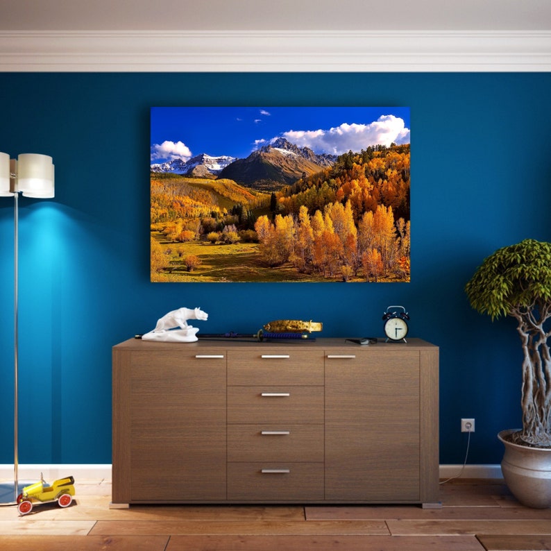 Landscape Photography Wall Art, Colorado Wall Art, Large Matte Canvas
