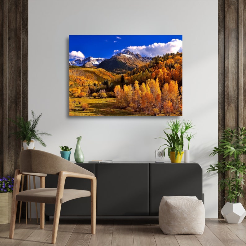 Landscape Photography Wall Art, Colorado Wall Art, Large Matte Canvas