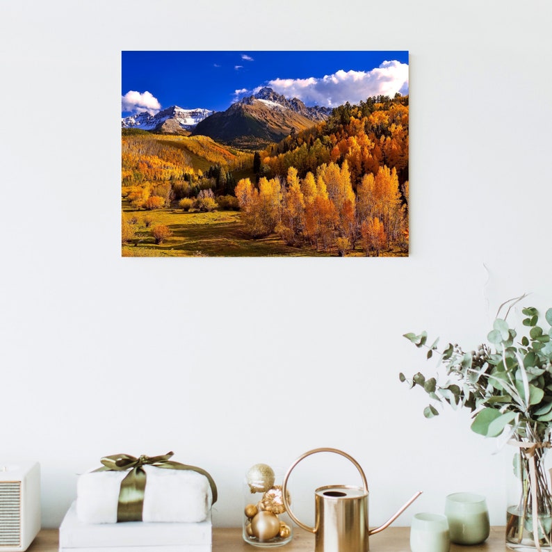 Landscape Photography Wall Art, Colorado Wall Art, Large Matte Canvas Photo Print, Colorado