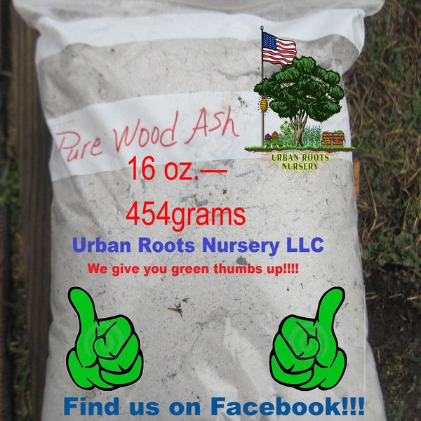 100% Pure Hard Wood Ash es Gardening Compost Organic Plant Fertilizer Pottery Soap Lye Choose Size Save With Quantity - GROW WITH US!!! :D