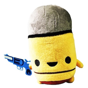 Enter the Gungeon Bulletkin plush by Erick Scarecrow x Devolver Digital