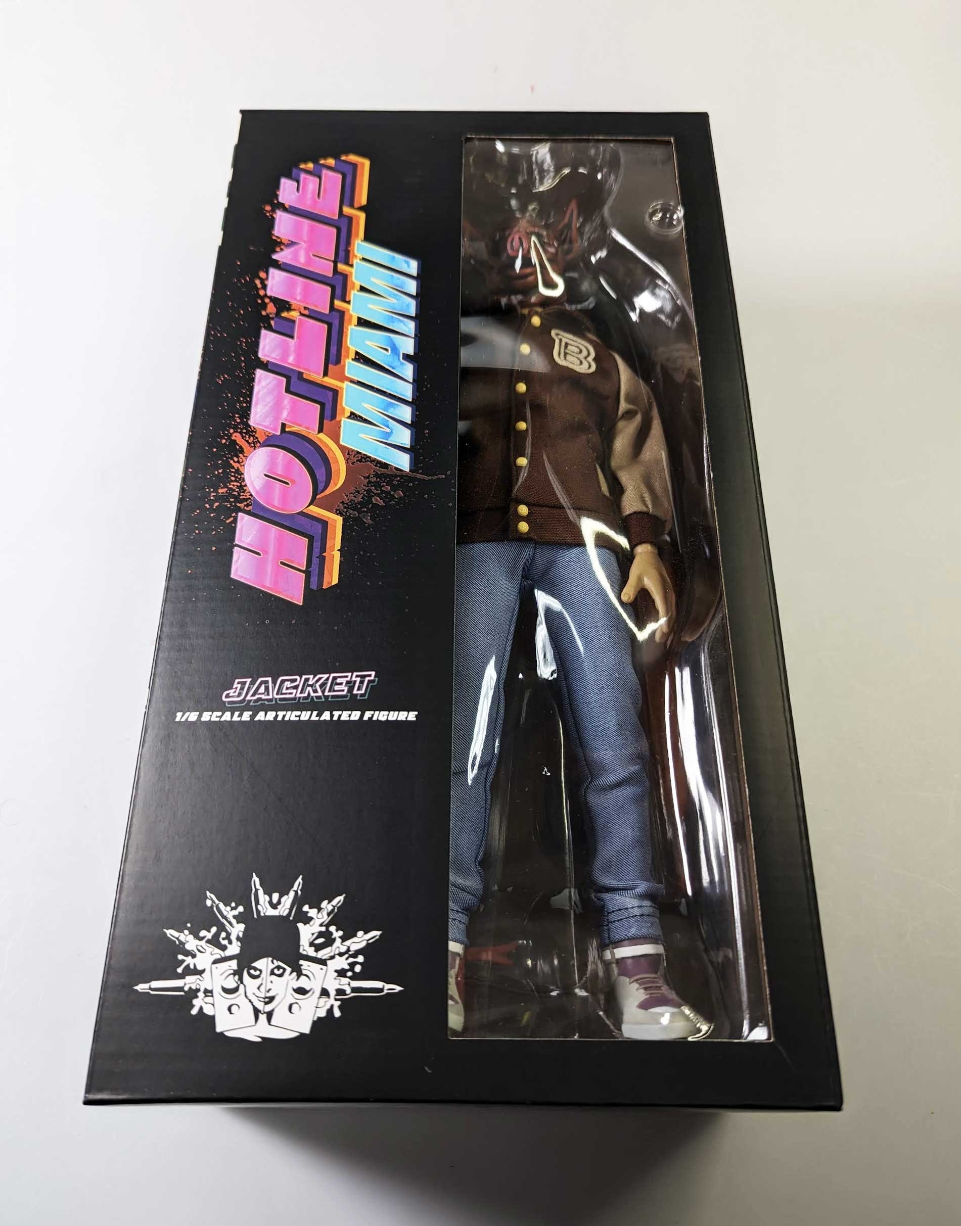 Hotline Miami Jacket Figure by Erick Scarecrow X Devolver Digital - Etsy, image size:1901x2426