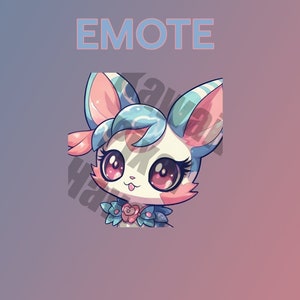 FAIRY CAT EMOTE | Twitch | Discord | YouTube | Streaming | Cute Pet Emotes | Bundle Pack | Emotes For Streamers | Instant Download