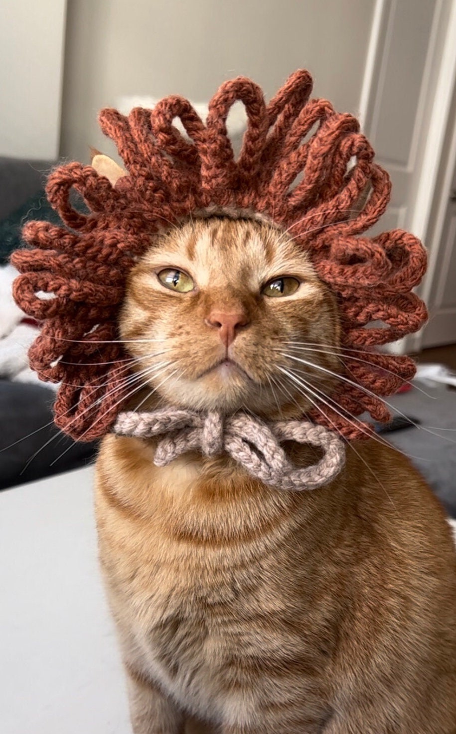 Chapeau Moelleux Animal (agneau, Tigre, Lion) - Neuf Avec étiquettes, Pour Femme