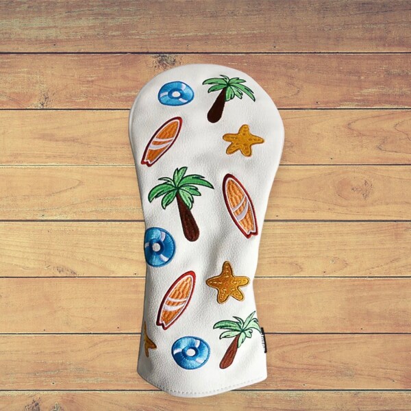 Headcover Golf Palm Tree Etsy