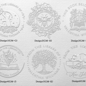 Custom Book Embosser, Personalized Embosser Stamp,book Embosser,scrap ...