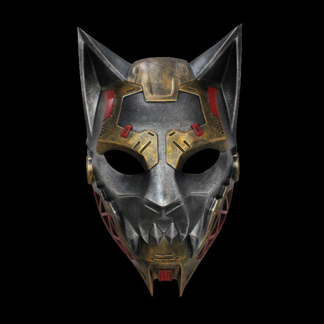 Werewolf Mask Therian Mask Cyberpunk COS Masks Mechanical - Etsy