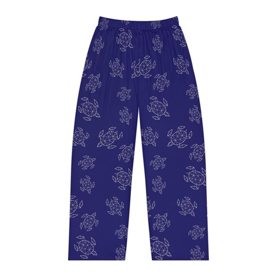 Purple Sea Turtle Woman Pajama Pants, Turtle Pajama Pants, Turtle Lounge  Pants, Turtle Pants, Sea Turtle Pants, Purple Gifts, Purple Pants 