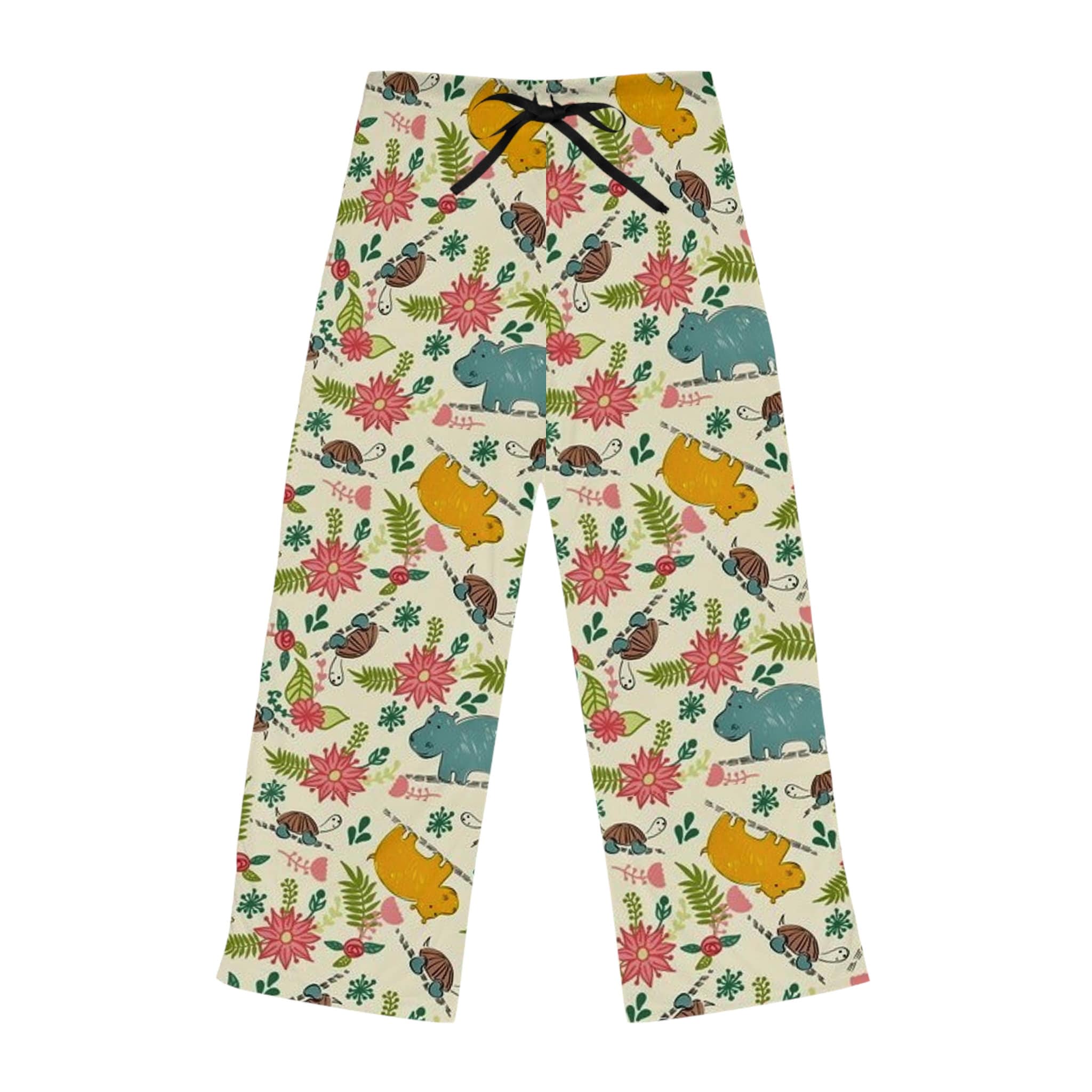 Junzan Men'S Pajama Pants Ocean Turtle Sleepwear Pants Pj Bottoms