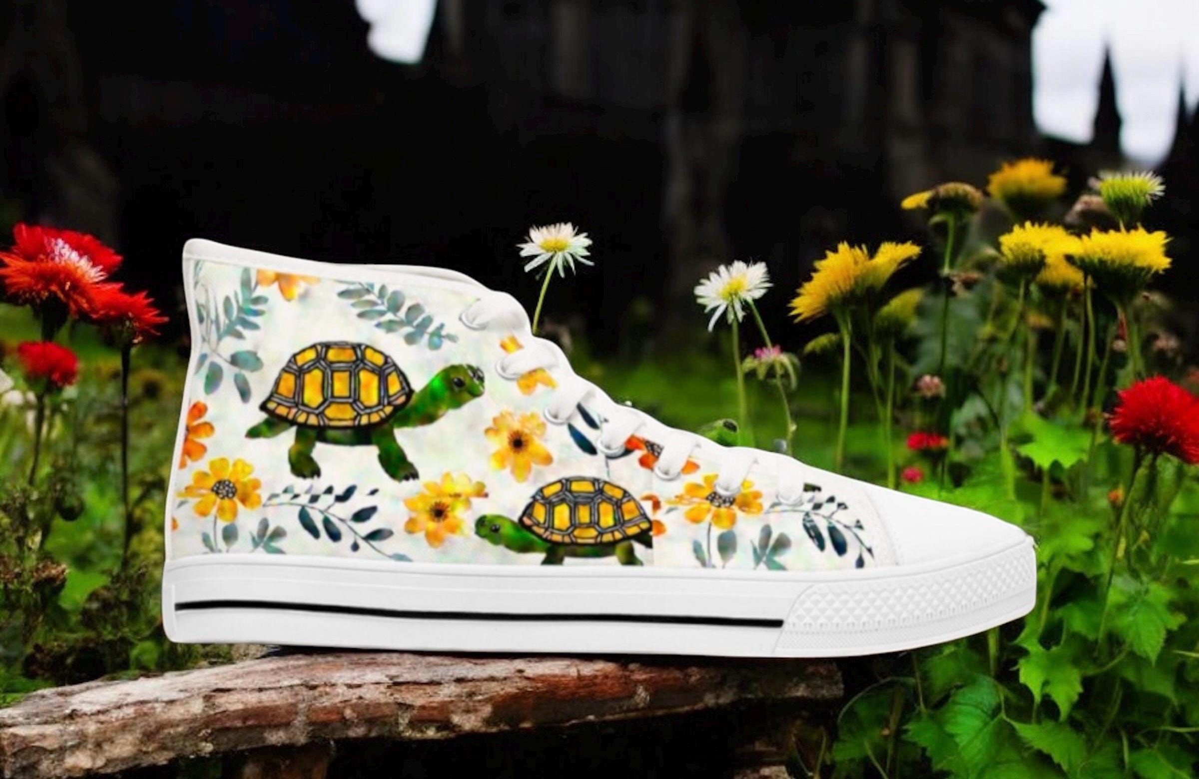 スニーカー Tennis Woman Lacet - Turtle Amazon.com | lodaden Turtle Shoes Girls Womens Tennis Shoes