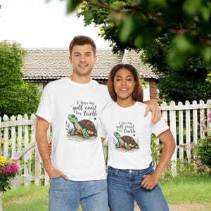 Love My Gulf Coast Box Turtle T Shirt Pet Turtle Owner Tee Reptile Lover Gift Idea Proud Box Turtle Parent Graphic Top for Women Men