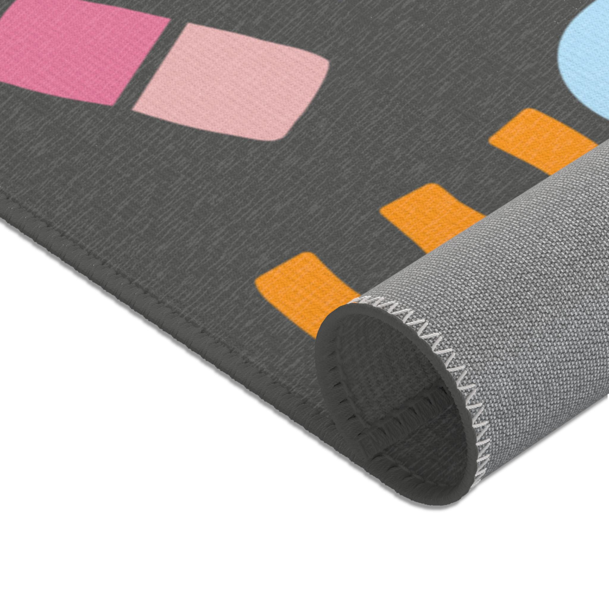 Abstract Shape Area Rugs for Classroom Carpet for Therapy Clinic Kids ...
