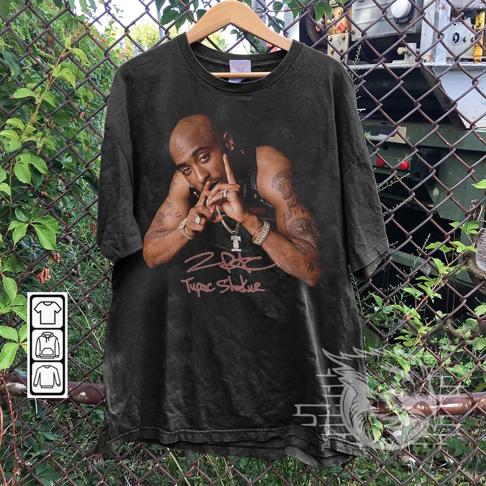 regn ært punktum Tupac Rap Shirt 2pac Album Vintage Hip Hop Bootleg - Etsy