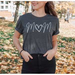 Mom Heart T-Shirt