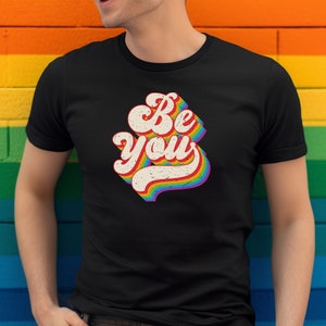 Be You Pride Shirt, LGBT Transgender Equal Rights Rainbow, Peace Sunflower, Banned Books Activism, Pride Month Gift, Proud Mum