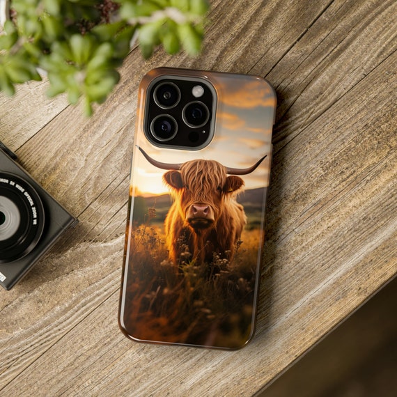 Highland Cow Sticker, Cute Animal PNG Gráfico Por AllisonSuns · Creative Fabrica - View #3