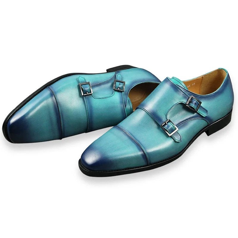 Turquoise mens deals dress shoes