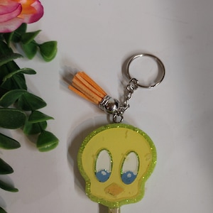 Resin keychains, popular characters, for kids, or cartoon, or anime, or movie lovers