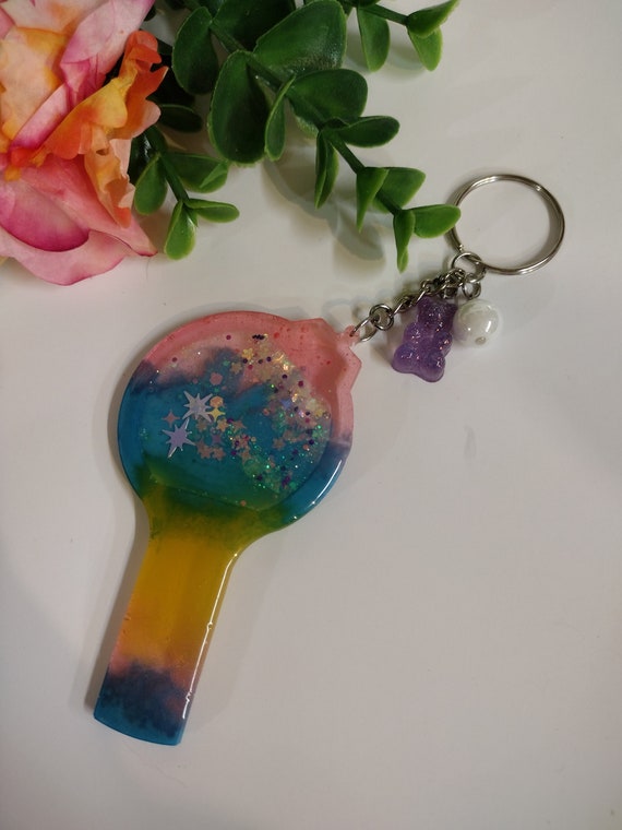 Resin Shaker Keychains, for Kids and Adults, Anime, Toys, Pocky