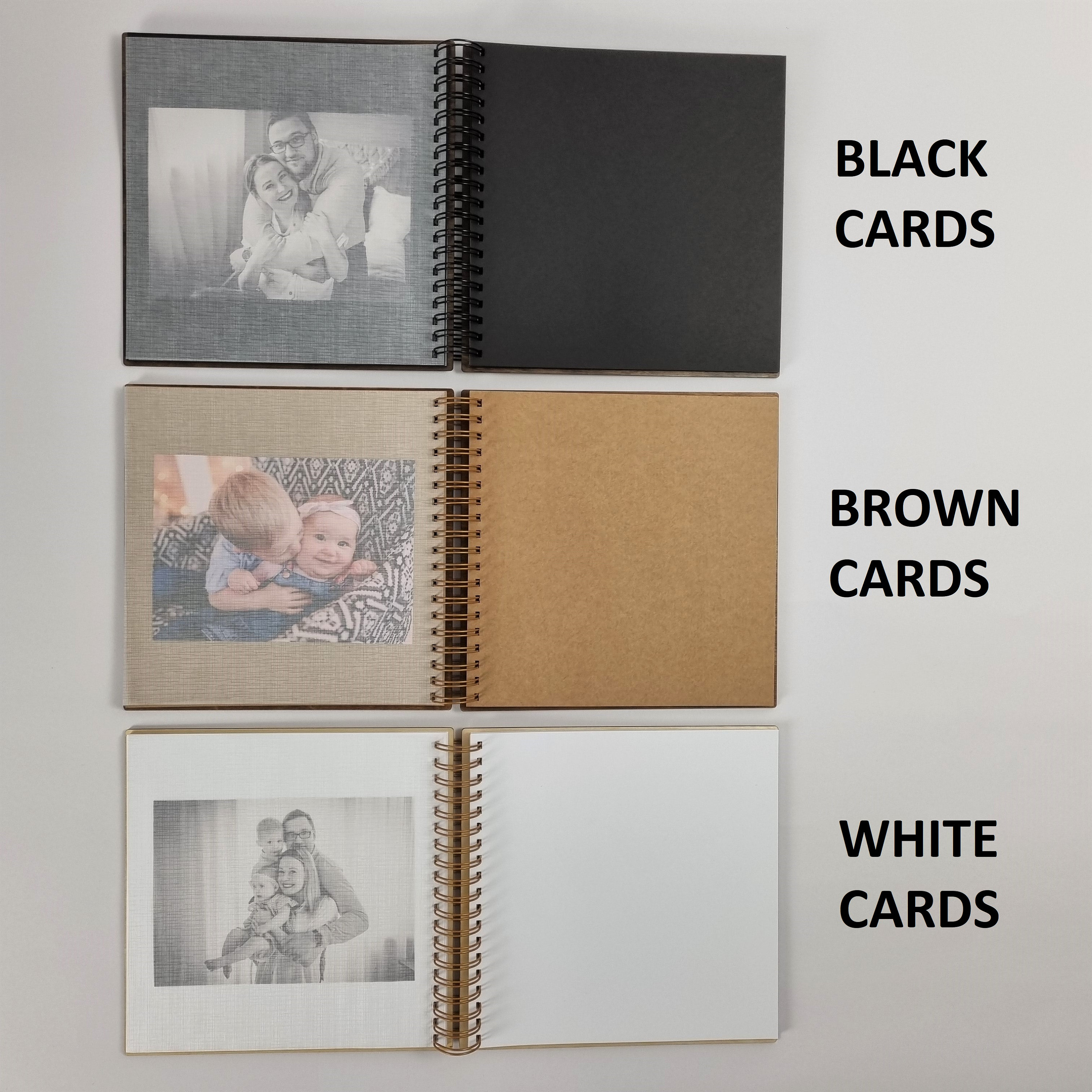 Family Photo Album, Wooden Photo Album, Wedding Gift, Scrapbook, Anniversary Gift, Photo Booth