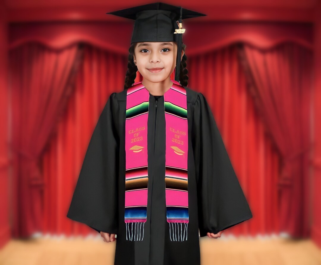 Graduation Collar for Kids 2023 Mexican Sarape Zarape Etsy