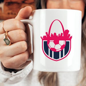 STL CITY mug, City Soccer mug, St Louis mug, STL mug, St Louis Soccer, mls soccer gift, Saint Louis City, Gift for soccer fan, gift for him