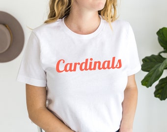Cardinals Baseball shirt, STL Cardinals, St. Louis Cardinals, Saint Louis, cute cardinals shirt, unisex