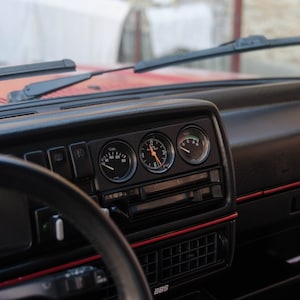 Cosse triple jauge Vw Golf Mk2 52 mm