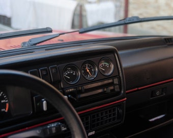 Vw Golf Mk2 triple gauge pod 52 mm