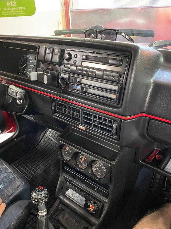 VW Golf / Jetta II Getränkehalter Einsatz Cupholder kleine MIttelkonsole -  PORT84