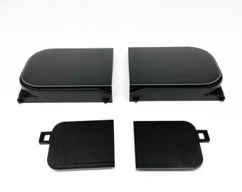 BMW E36 Z3 Convertible Rear Interior Trim Flap Set – Complete Left & Right Panels