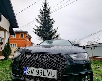 Audi rings,Badge for rs honeycomb grille