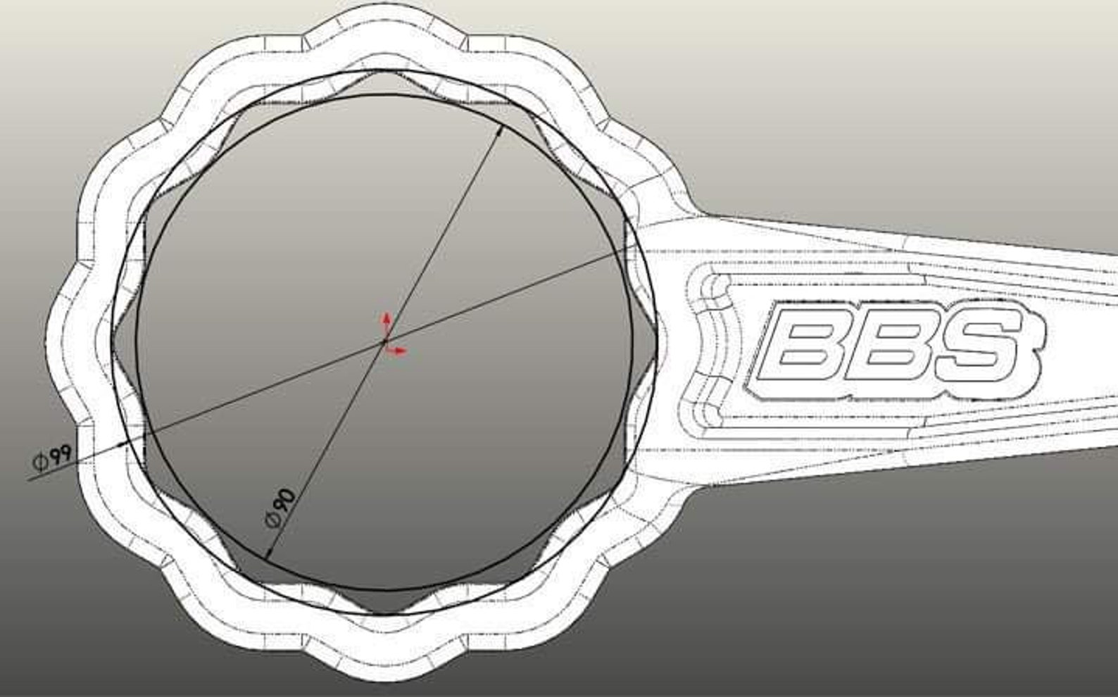 Bbs Rs 2 & Rc Wheel Key - Etsy