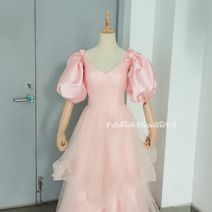 Custom Color Satin Puff Sleeves Short Wedding Sleeves, Puff Stain Wedding Dress Sleeves Fairy Removable Sleeves for Prom Dress Wedding Dress