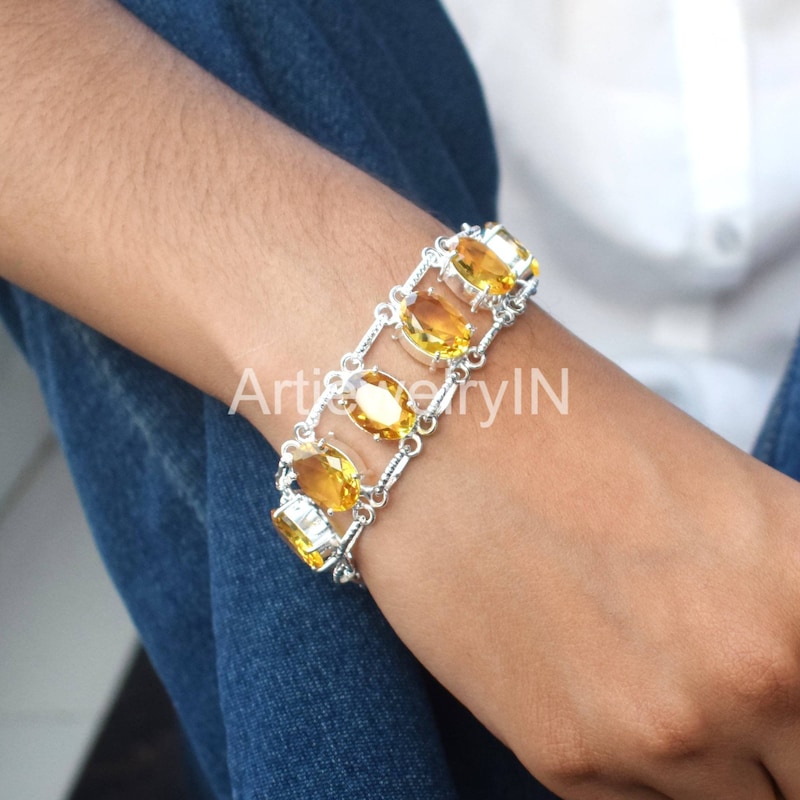 Yellow Bracelet - Etsy