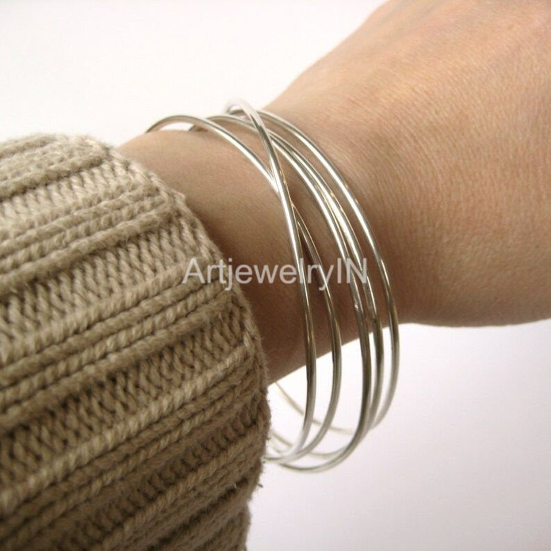 Pure Silver Rait Bangle