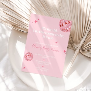 It&#39;s Me Hi I&#39;m The Mom-To-Be Invitation Swift Baby Shower Invitation Eras Baby Shower Invitation In My Mom Era Eras My Mama Era Canva, 076