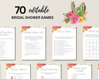Taco ‘Bout Love Bridal Shower Games Bundle Fiesta Bridal Shower Games Taco Bout Love Cactus Mexican Fiesta Games Invitation Canva, 047