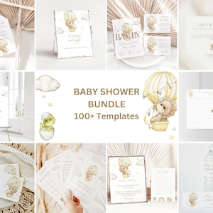 Dinosaur Baby Shower Bundle Dinosaur Baby Shower Invitation Bundle Boho Dinosaur Baby Shower Invitation Games Bundle Dino Baby Shower, 049