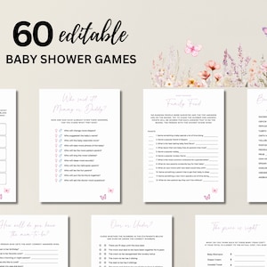 Enchanted Baby Shower Games Bundle We Are Enchanted To Meet You Baby Shower Games Bundle Enchanted To Meet You Baby Shower Games Canva, 109