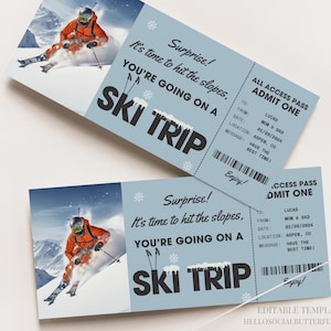 Ticket Skireis Verrassingscadeaubon Skireis Cadeaubon Skivakantie Cadeaubon Skivoucher Sneeuwreis Canva, 077