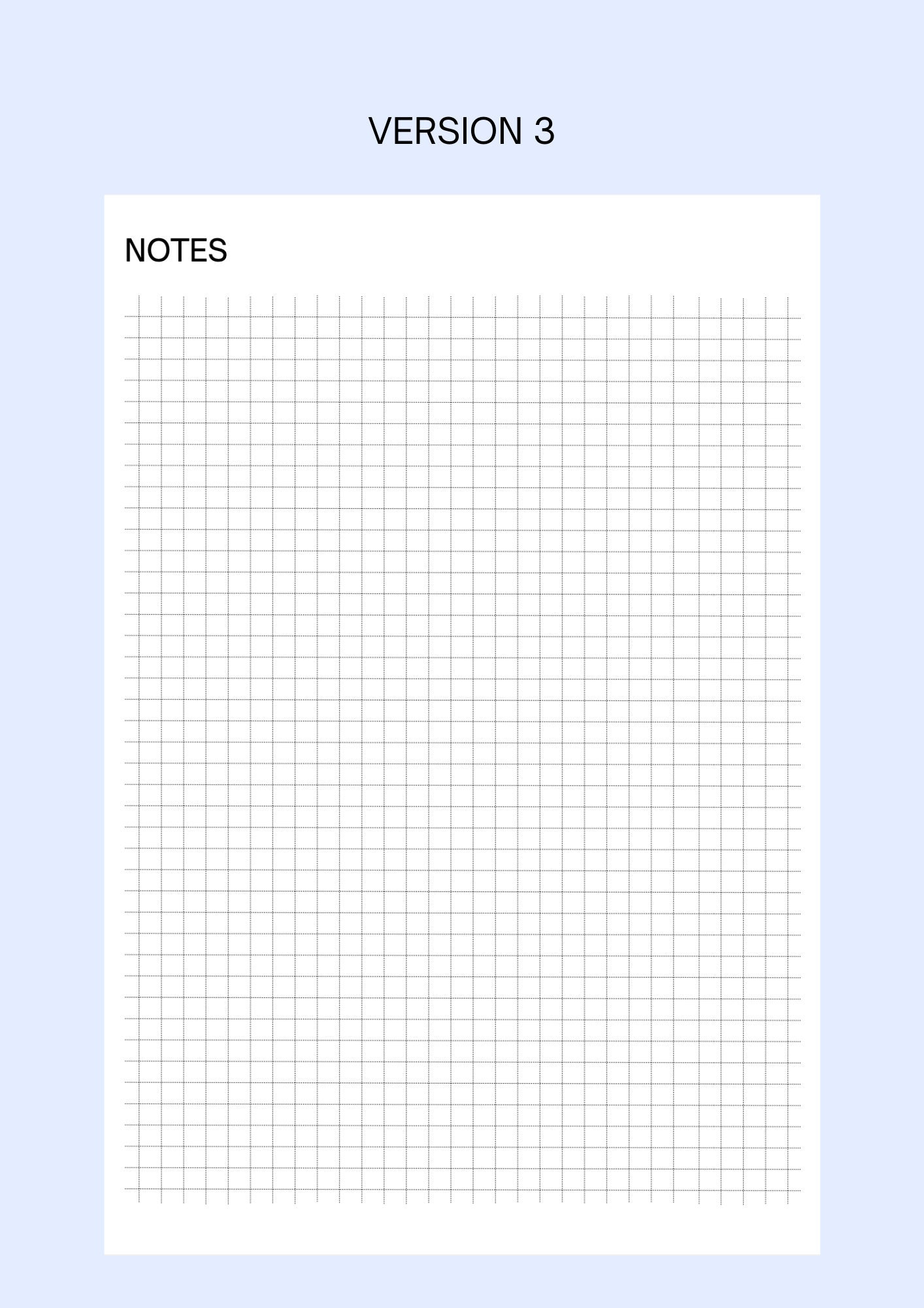 Small Grid Paper Printable, Squared Paper, Planner Inserts, A4/A5 ...