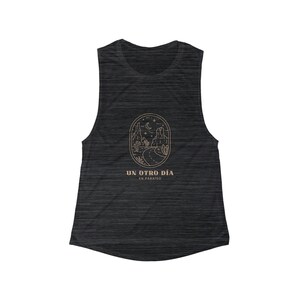Un Otro Dia en Paraiso | Another Day in Paradise | Clothes| Apparel | Resort | Retreat | Bella Canvas | Women&#39;s Flowy Scoop Muscle Tank