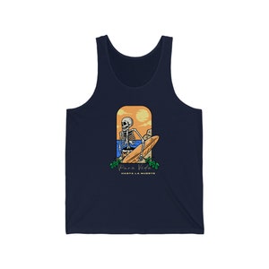 Pura Vida Hasta La Muerte | Pure Life Until Death | Funny Shirt | Vacation | Costa Rica | Bella Canvas | Guanacaste | Unisex Jersey Tank