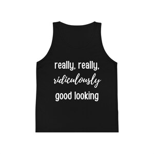 Really, Really, Ridiculously Good Looking, Derek Zoolander, Hansel, Movie Quotes, Funny Tank Top | Kid&#39;s Jersey