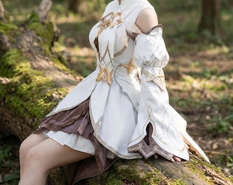 Reiziger-cosplaykostuum, fantasie-outfit aangepast formaat